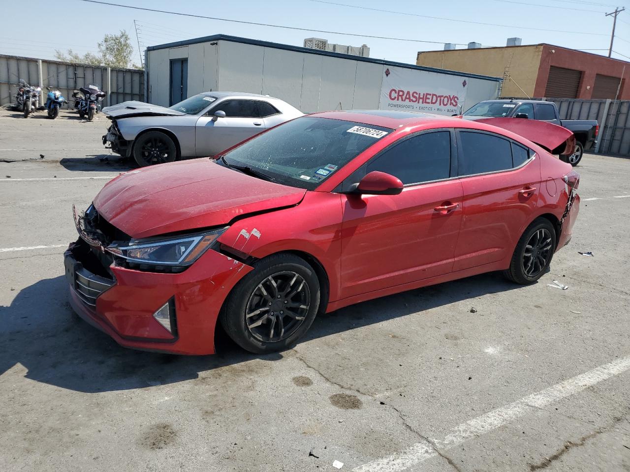 2020 Hyundai Elantra Sel vin: 5NPD84LF2LH594311