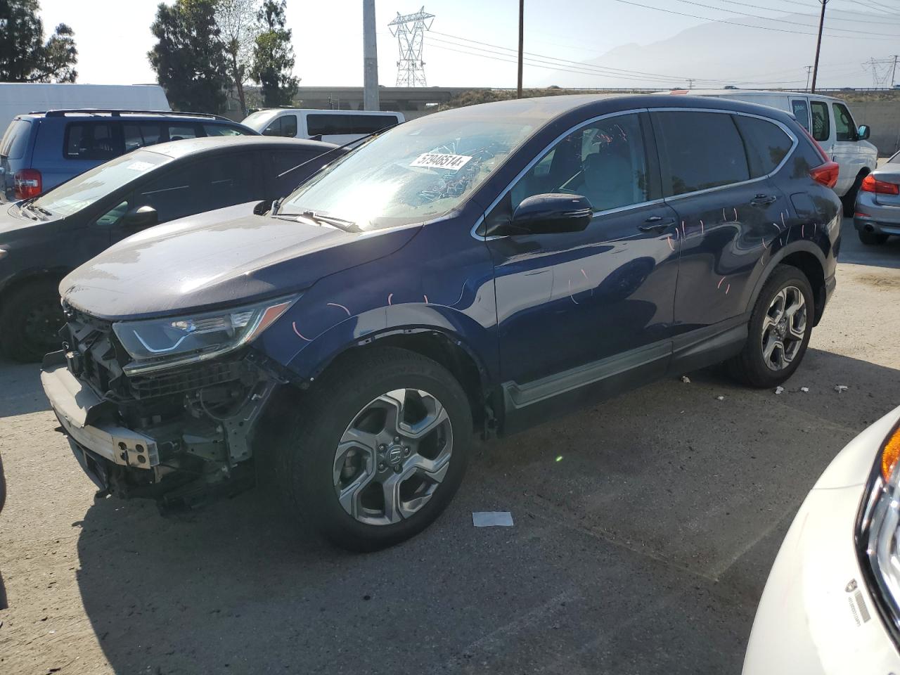 7FARW1H58JE040992 2018 Honda Cr-V Ex