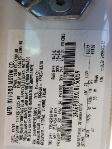 2020 Ford Fusion - Image 12