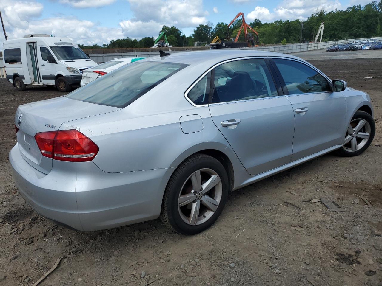 2014 Volkswagen Passat Se vin: 1VWBT7A32EC049785