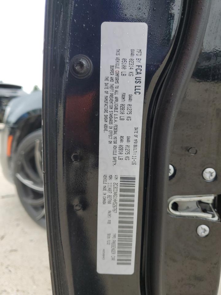 2C3CCAAG1HH526767 2017 Chrysler 300 Limited