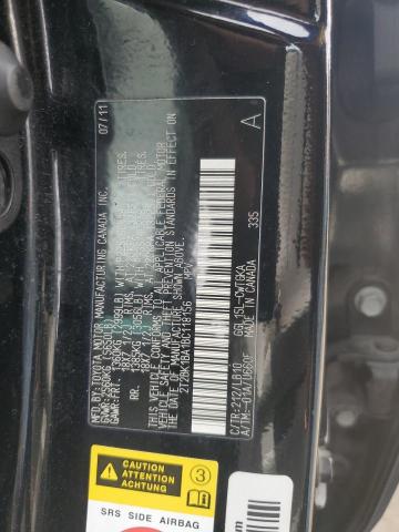 2011 Lexus Rx 350 VIN: 2T2BK1BA1BC118156 Lot: 56961154