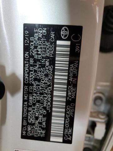 2020 Toyota Prius Prime Le VIN: JTDKARFP0L3145945 Lot: 60980154