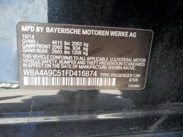 VIN WBA4A9C51FD416874 2015 BMW 4 Series, 428 I Gran... no.13