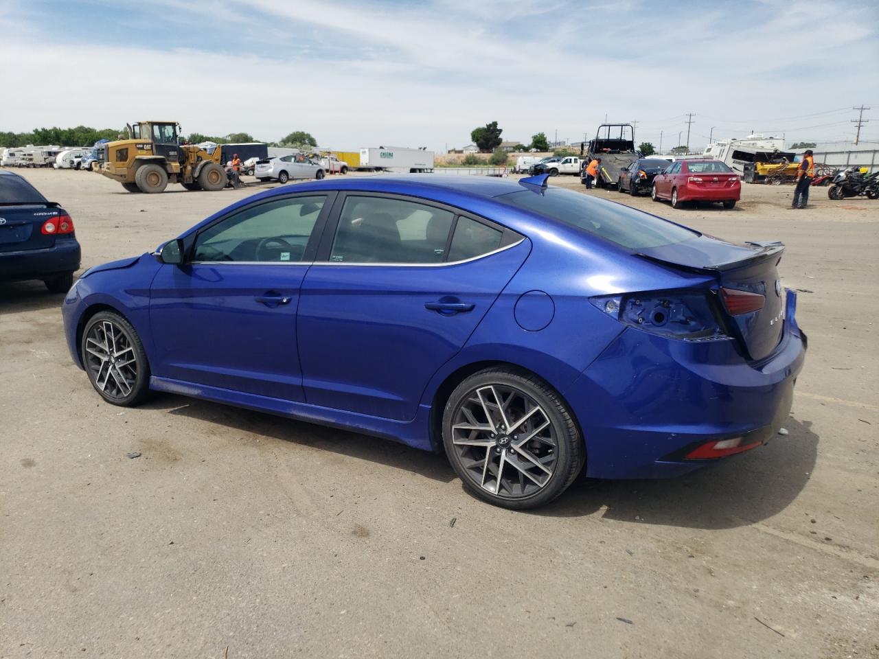 2020 Hyundai Elantra Sport vin: KMHD04LB6LU037942