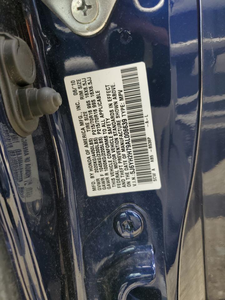 5J6YH2H79AL006639 2010 Honda Element Ex