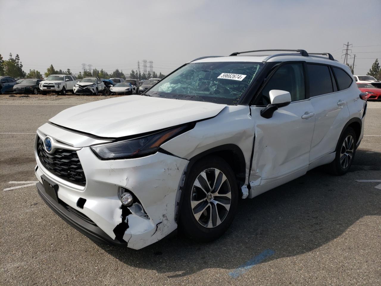 5TDKARAH3PS524345 2023 Toyota Highlander Hybrid Xle