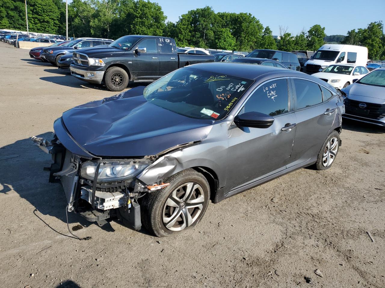 2017 Honda Civic Lx vin: 2HGFC2F51HH548551