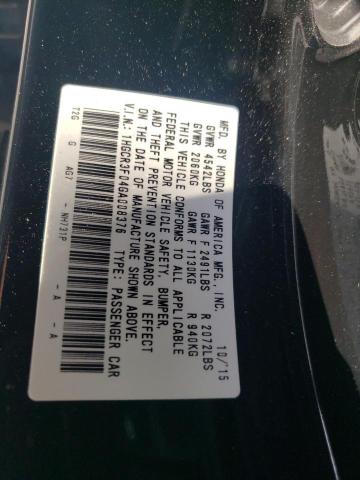 2016 HONDA ACCORD EXL - 1HGCR3F04GA008376