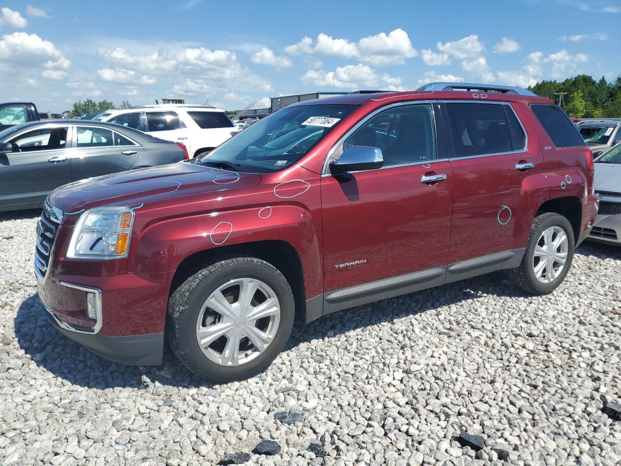 2016 GMC Terrain Slt vin: 2GKALPEK3G6153959