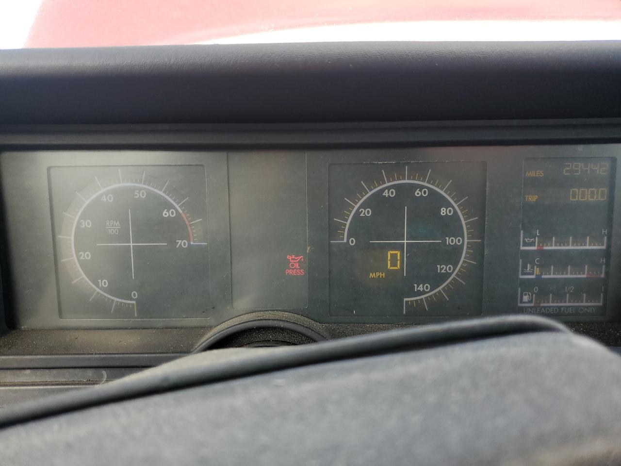 1G6VS339XPU125198 1993 Cadillac Allante