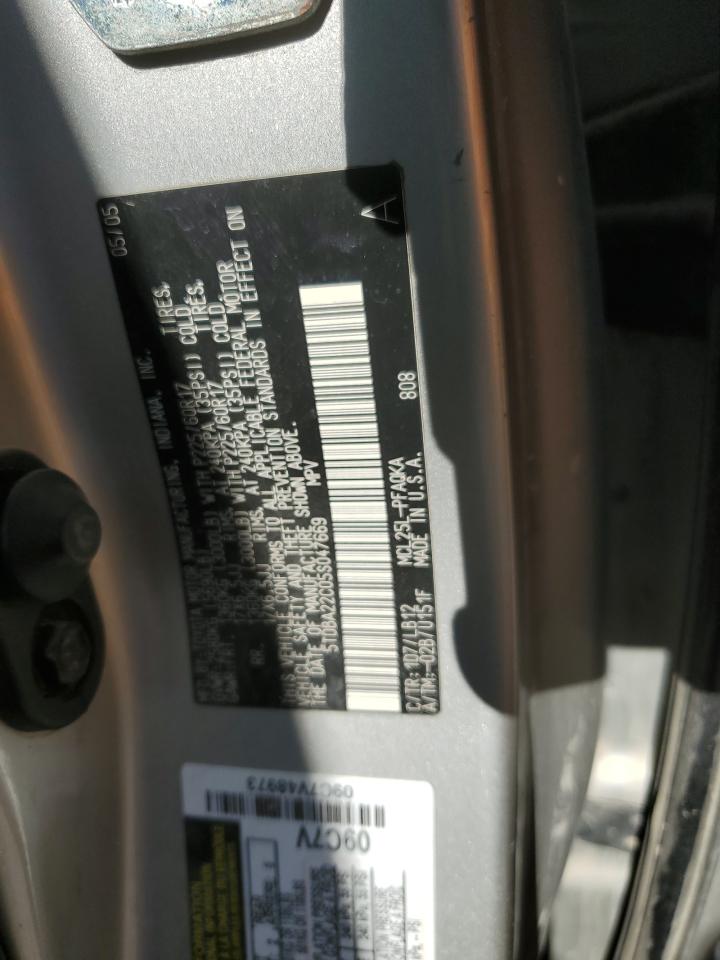 5TDBA22C05S047669 2005 Toyota Sienna Xle