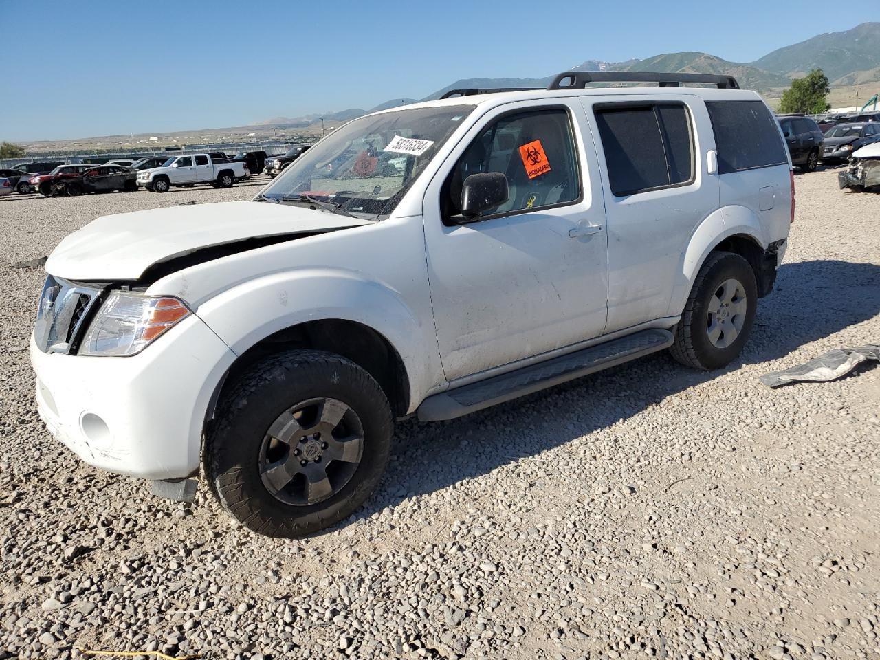 5N1AR1NB3CC640003 2012 Nissan Pathfinder S