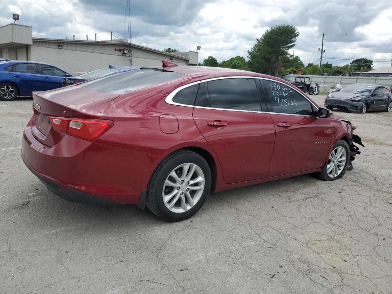 1G1ZE5ST7HF144966 2017 Chevrolet Malibu Lt