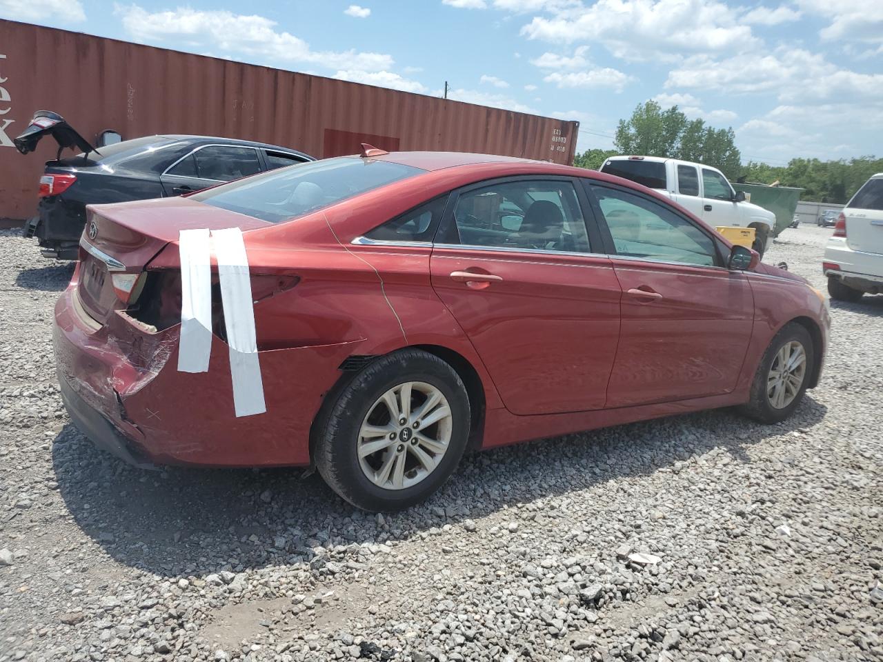 2014 Hyundai Sonata Gls vin: 5NPEB4ACXEH900740