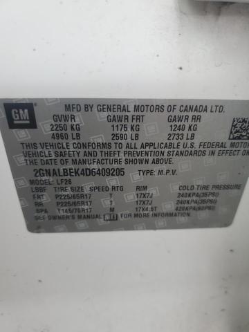 2GNALBEK4D6409205 2013 Chevrolet Equinox Ls