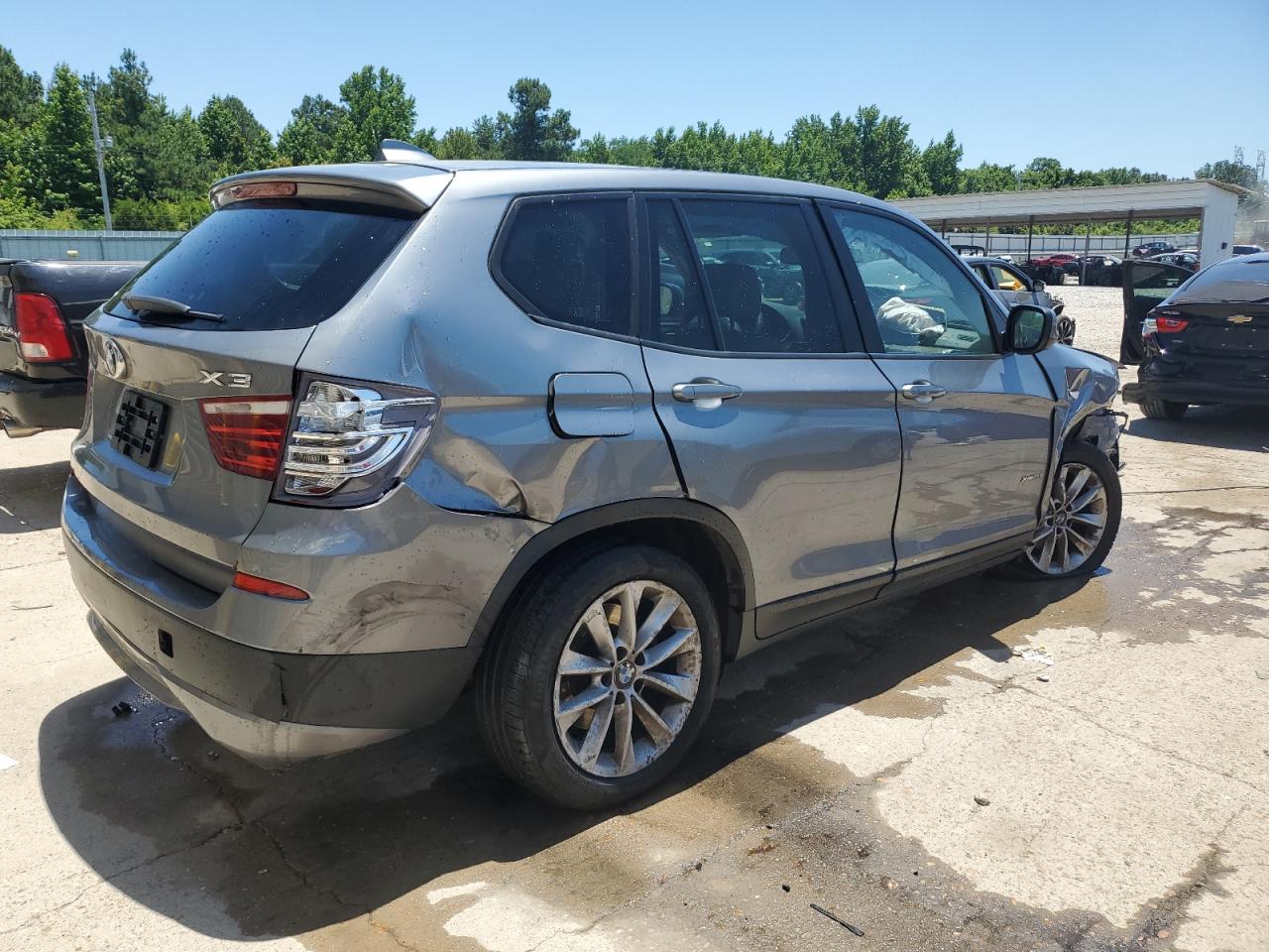 2014 BMW X3 xDrive28I vin: 5UXWX9C57E0D11063