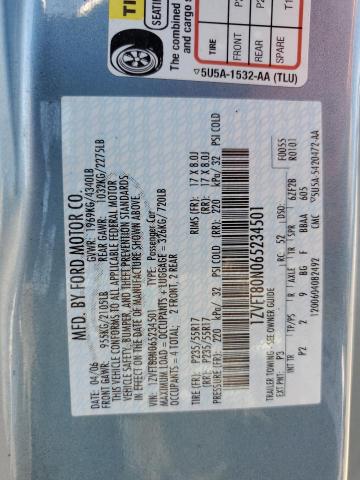 2006 Ford Mustang VIN: 1ZVFT80N065234501 Lot: 58686674