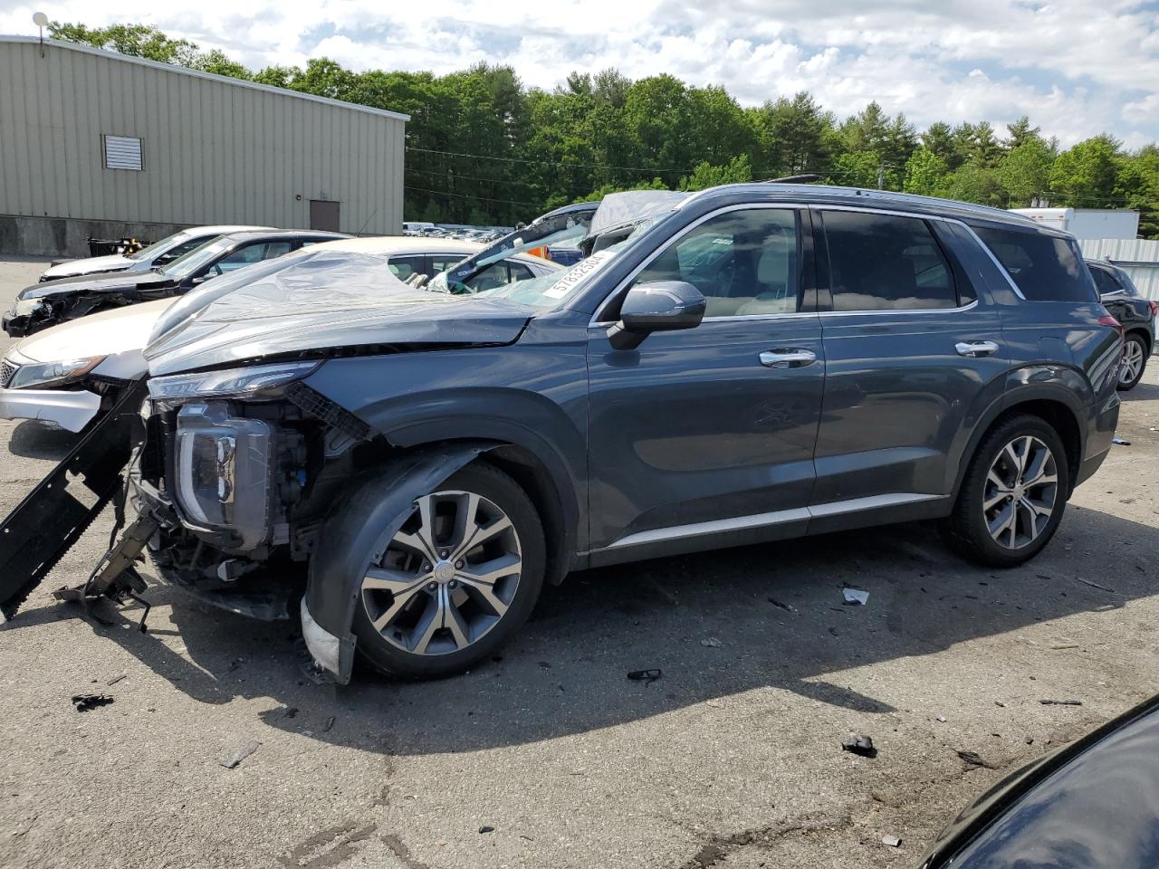 2021 Hyundai Palisade Sel vin: KM8R4DHE0MU231896