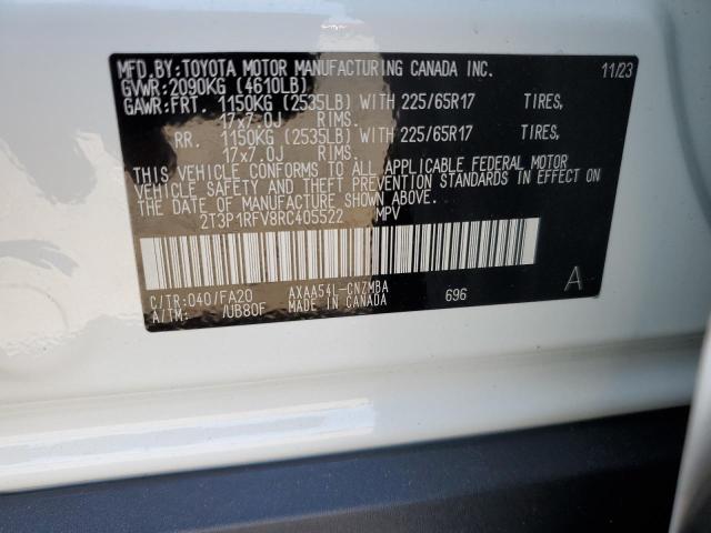 2024 TOYOTA RAV4 XLE - 2T3P1RFV8RC405522