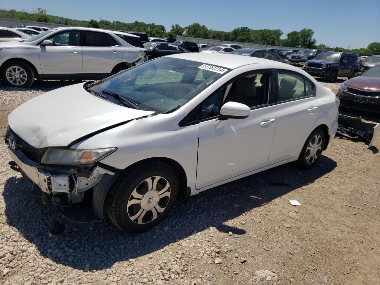 2015 Honda Civic Hybrid vin: 19XFB4F20FE000780