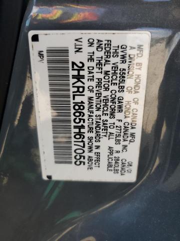 2001 Honda Odyssey Ex VIN: 2HKRL18651H617055 Lot: 60970494