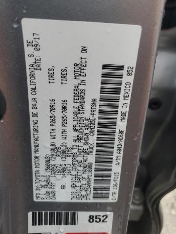 2017 Toyota Tacoma Double Cab VIN: 3TMCZ5AN9HM110080 Lot: 59642294