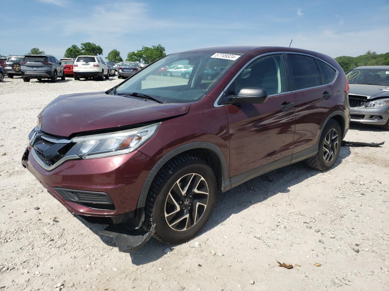 2016 Honda Cr-V Se vin: 2HKRM4H45GH637358