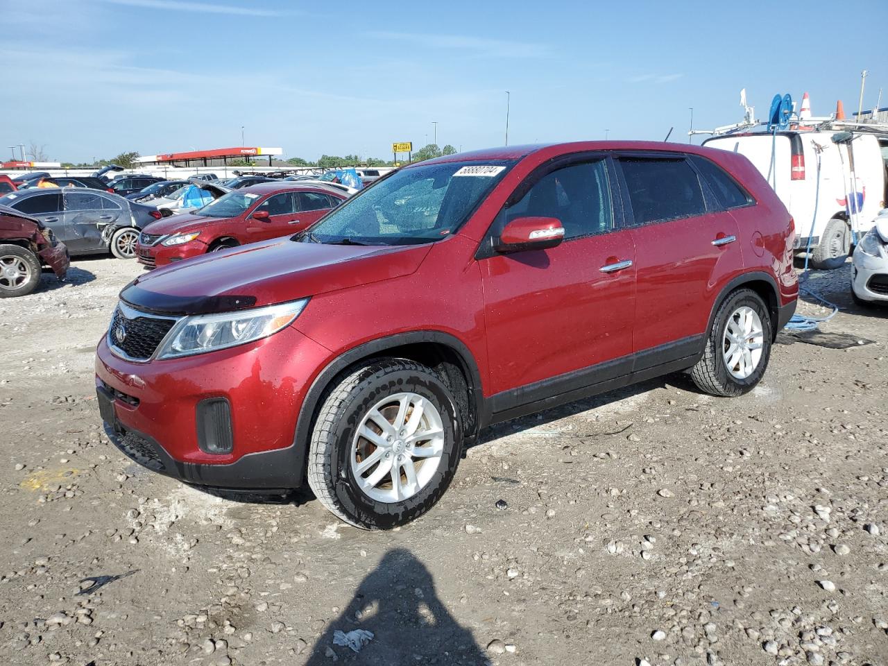 2015 Kia Sorento Lx vin: 5XYKT3A63FG558187