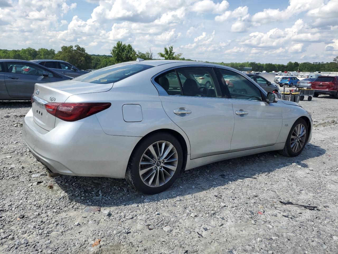 2018 Infiniti Q50 Luxe vin: JN1EV7AP3JM364096