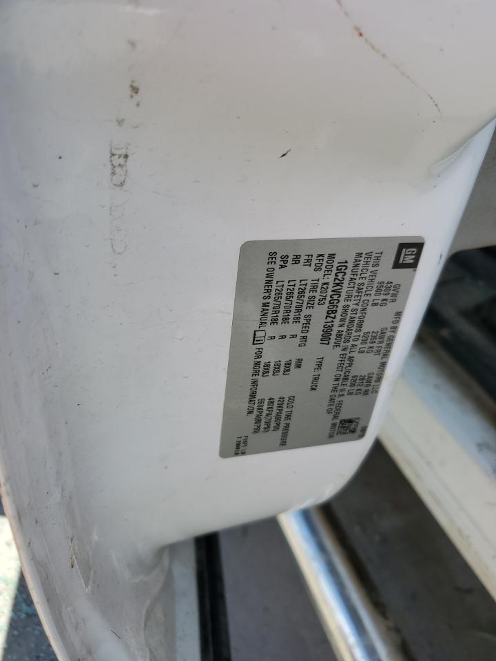 1GC2KVCG6BZ139007 2011 Chevrolet Silverado K2500 Heavy Duty