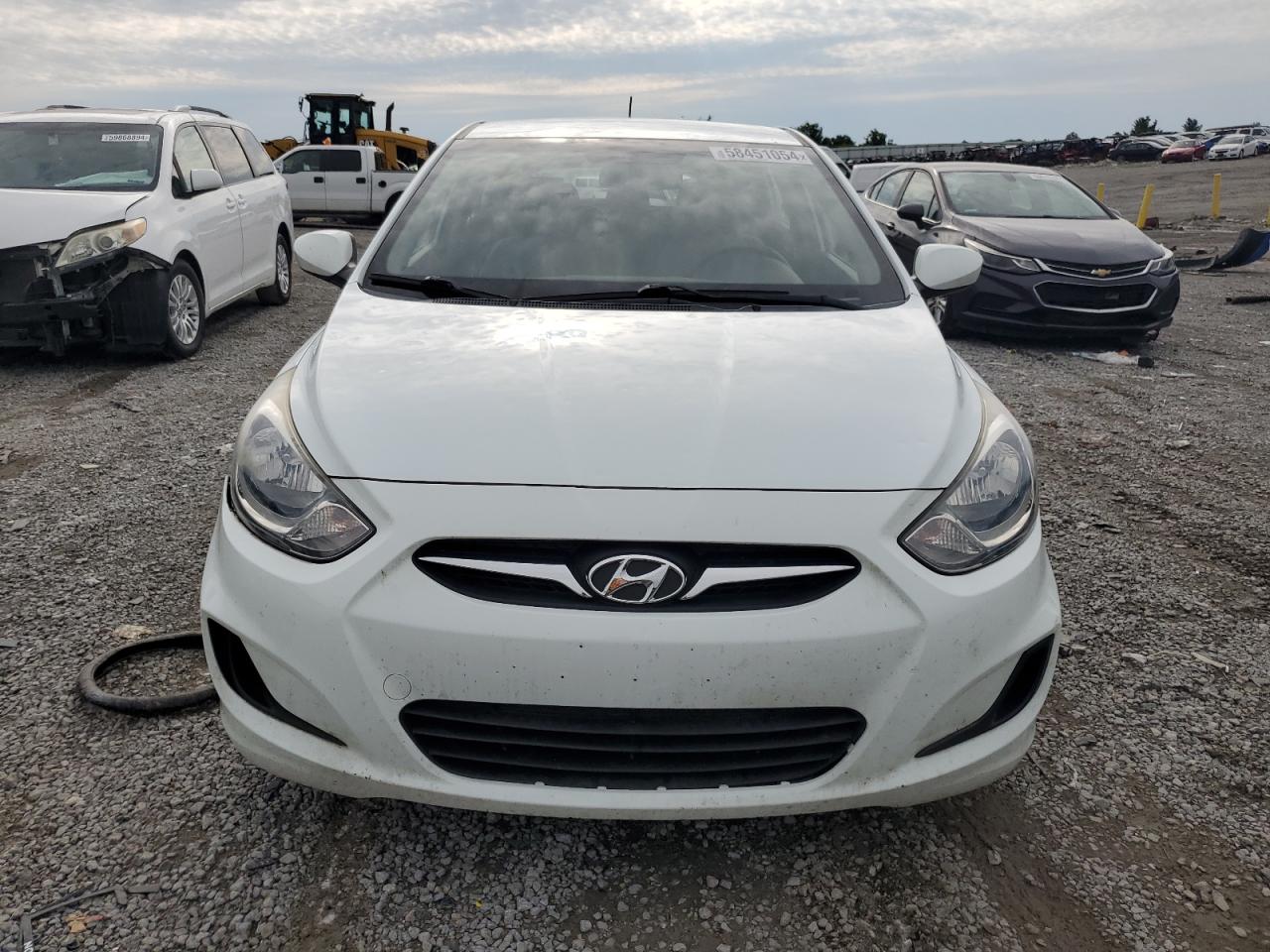 Lot #2654225726 2012 HYUNDAI ACCENT GLS