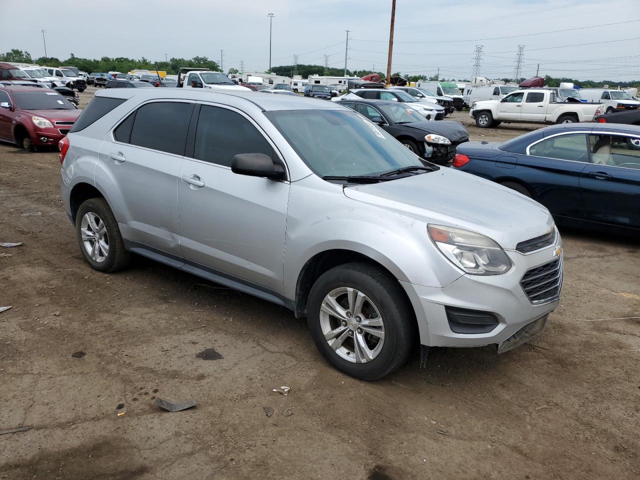 2017 Chevrolet Equinox Ls vin: 2GNALBEKXH1593195