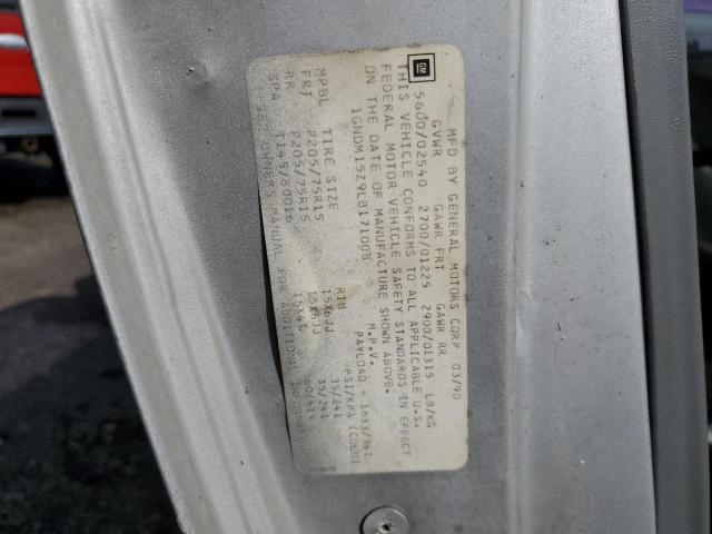 1990 Chevrolet Astro VIN: 1GNDM15Z9LB171008 Lot: 59959564