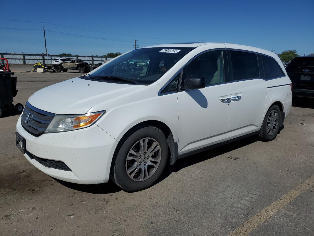 2013 Honda Odyssey Exl vin: 5FNRL5H60DB044897