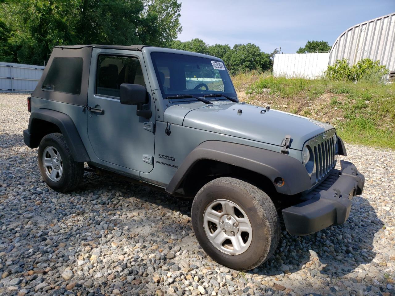 2014 Jeep Wrangler Sport vin: 1C4AJWAG2EL325755