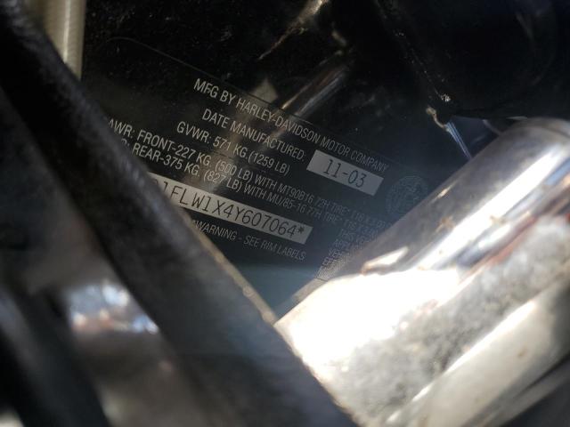 2004 HARLEY-DAVIDSON FLHTCUI SH 1HD1FLW1X4Y607064