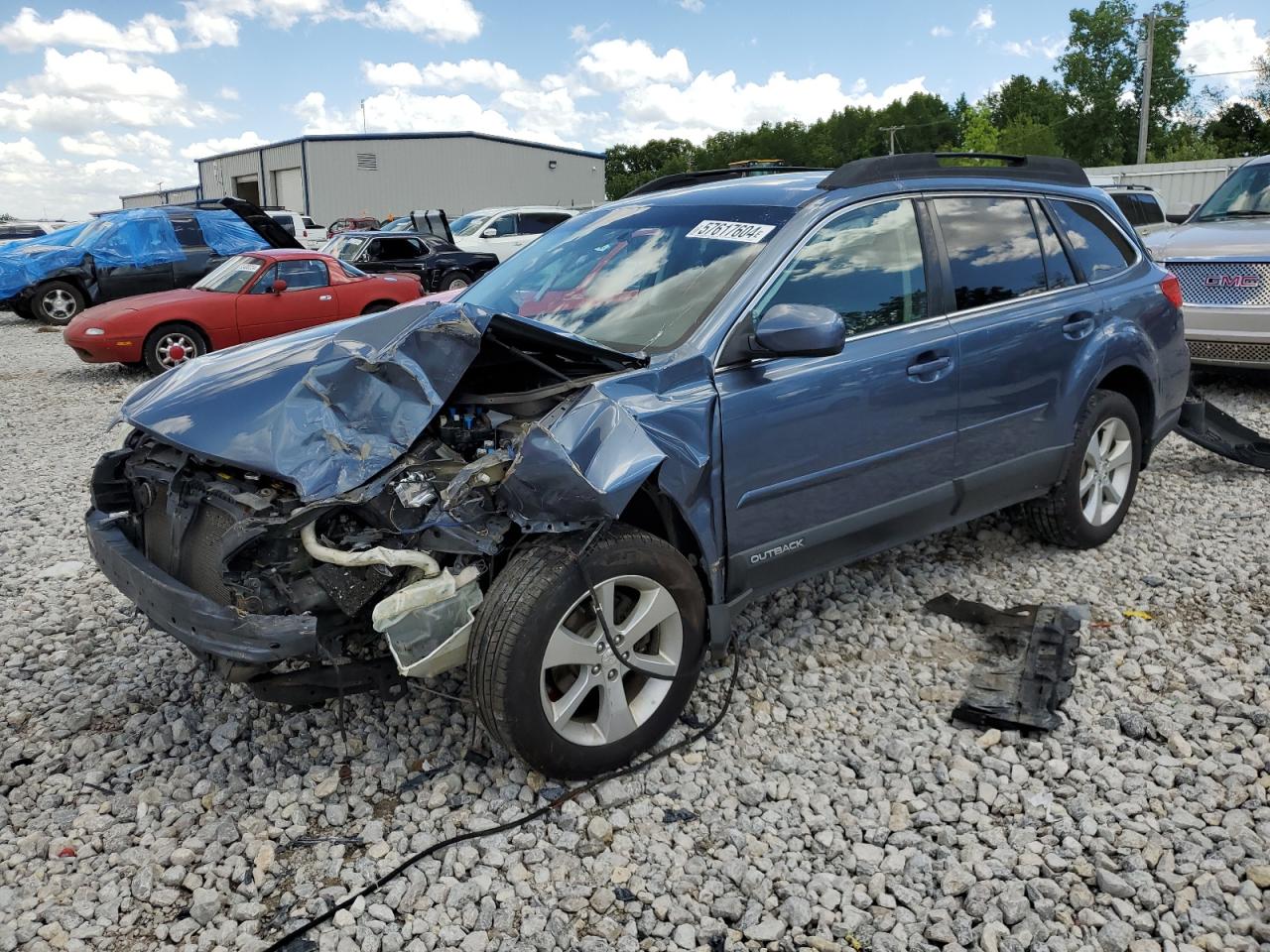 4S4BRBMC1E3204693 2014 Subaru Outback 2.5I Limited