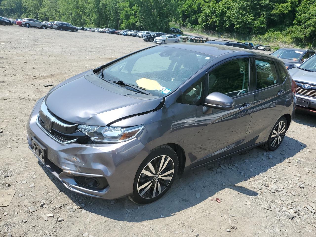 2019 Honda Fit Ex vin: 3HGGK5H86KM729654