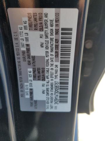 2016 Mazda 3 Touring VIN: 3MZBM1W73GM296787 Lot: 59478144