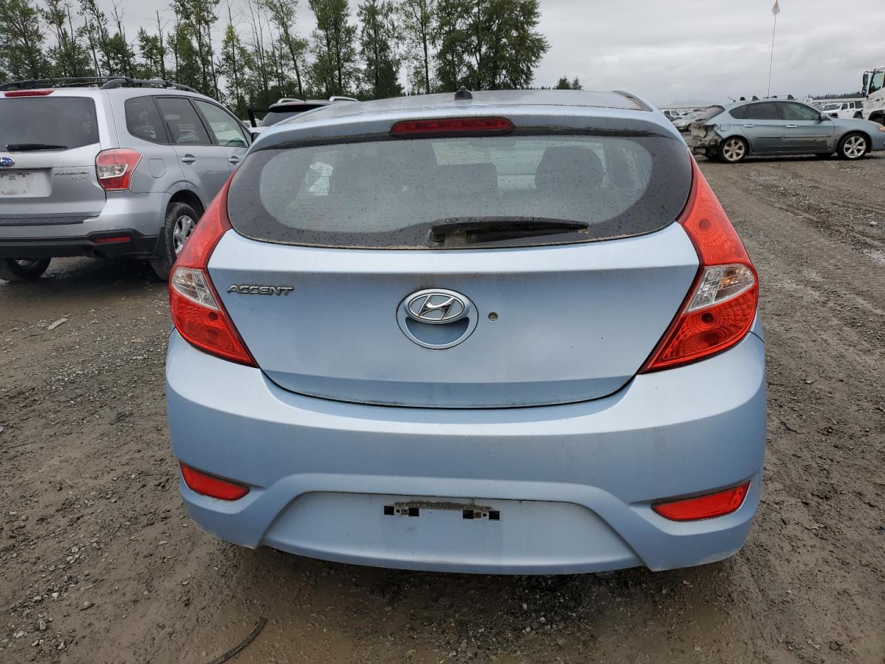 2012 Hyundai Accent Gls vin: KMHCT5AE6CU049174