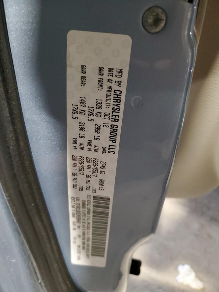 2C4RC1BG5DR589069 2013 Chrysler Town & Country Touring