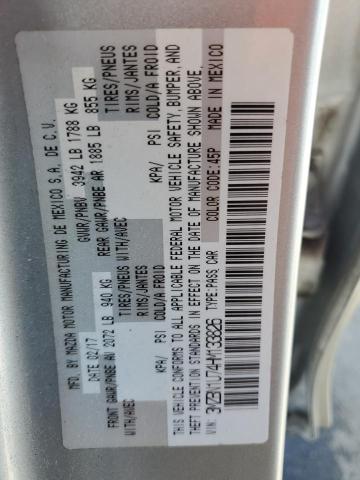 2017 Mazda 3 Sport VIN: 3MZBN1U74HM133826 Lot: 60220004