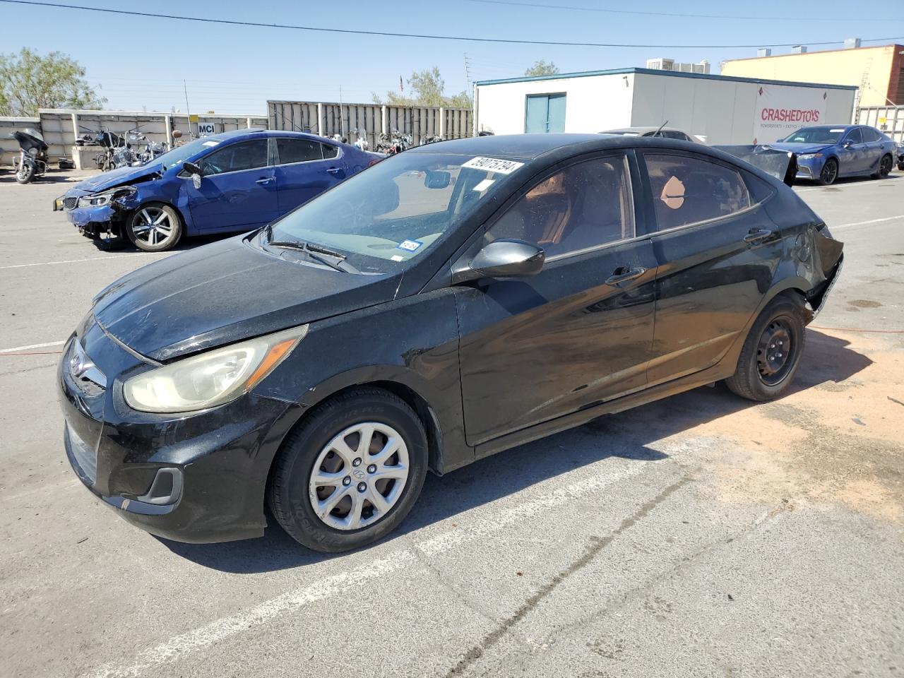 2012 Hyundai Accent Gls vin: KMHCT4AE3CU224345