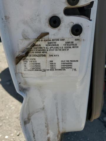 2004 Chevrolet Tahoe K1500 VIN: 1GNEK13V64J267048 Lot: 58533394