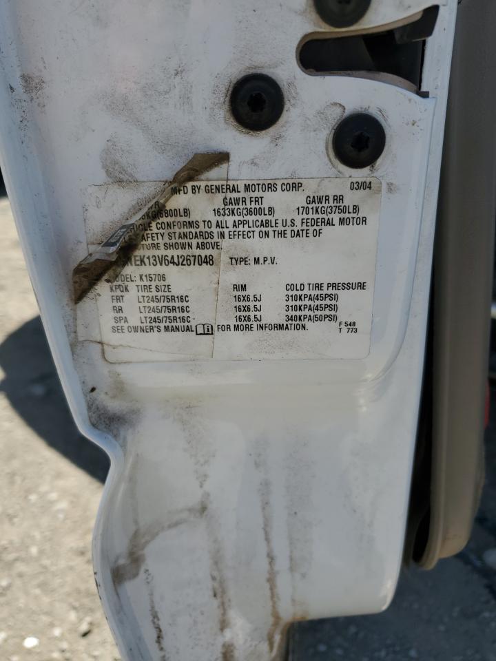 1GNEK13V64J267048 2004 Chevrolet Tahoe K1500