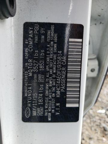 2015 HYUNDAI ACCENT GLS - KMHCT4AE0FU935814