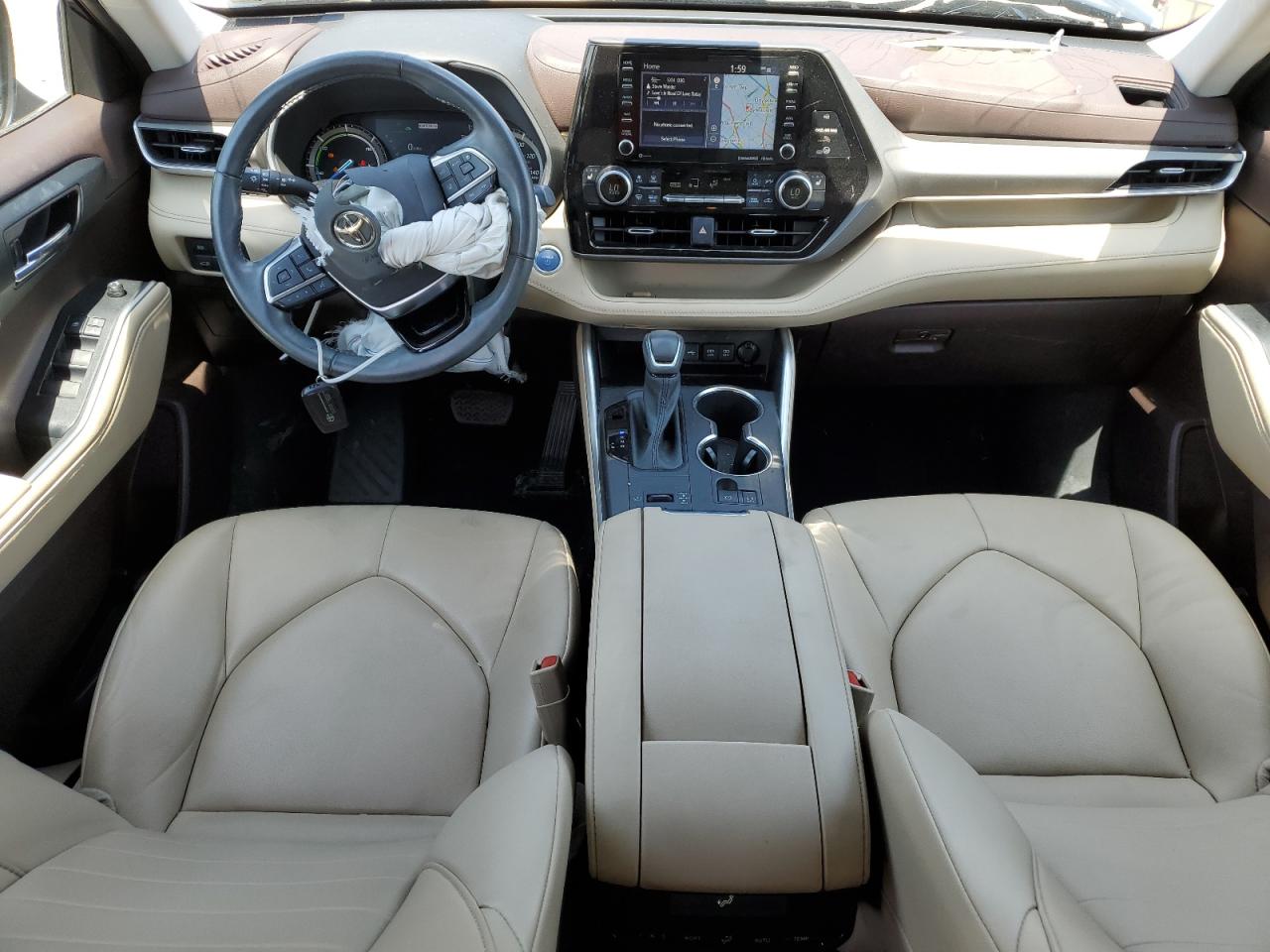 5TDHBRCH4MS035758 2021 Toyota Highlander Hybrid Xle