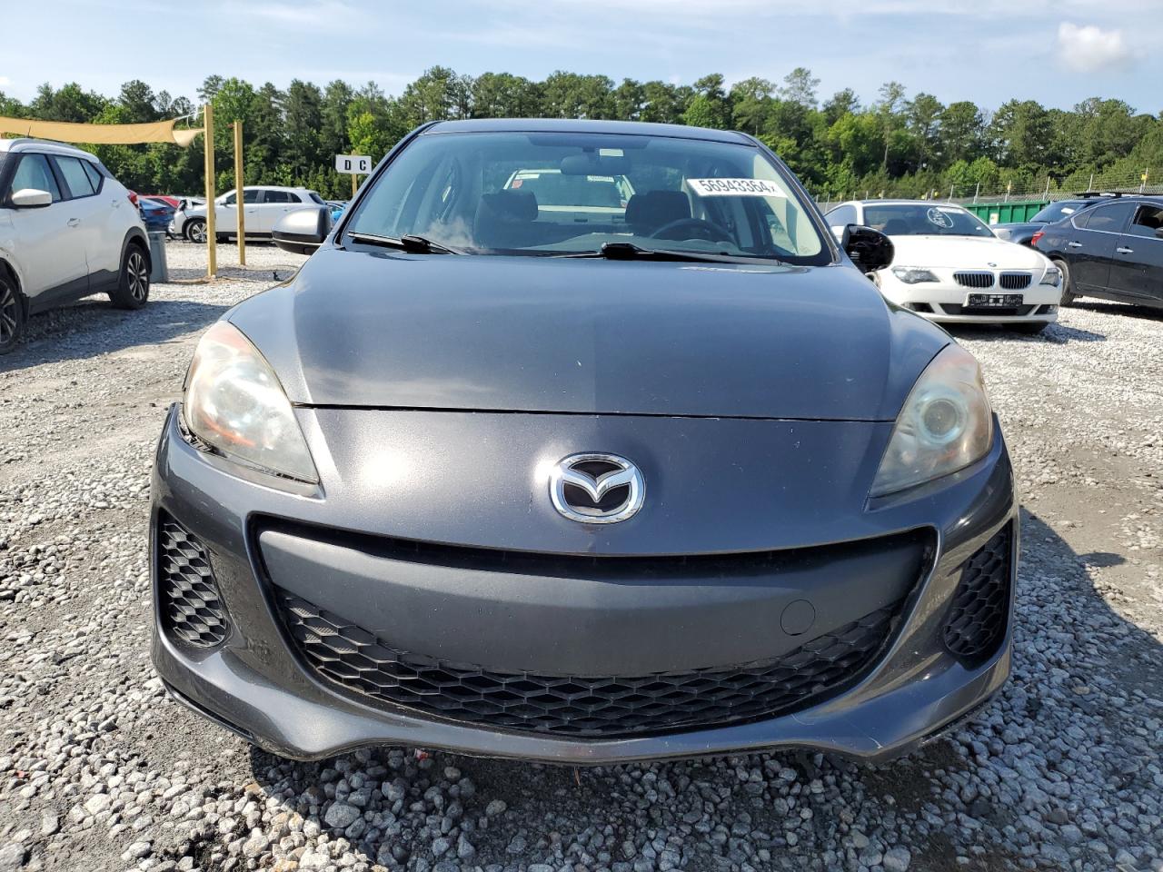 2012 Mazda 3 I vin: JM1BL1V73C1653352