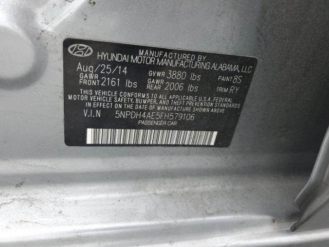 2015 HYUNDAI ELANTRA SE - 5NPDH4AE5FH579106